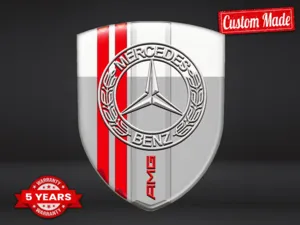 Mercedes Personalisierte Autosticker Premium Universal Design